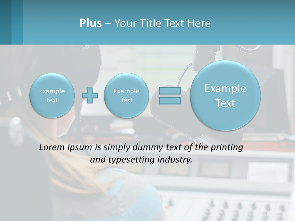 Blue Sky Green New PowerPoint Template