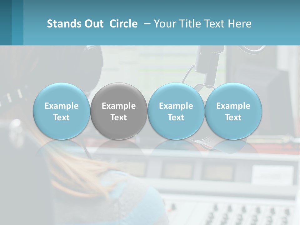 Blue Sky Green New PowerPoint Template