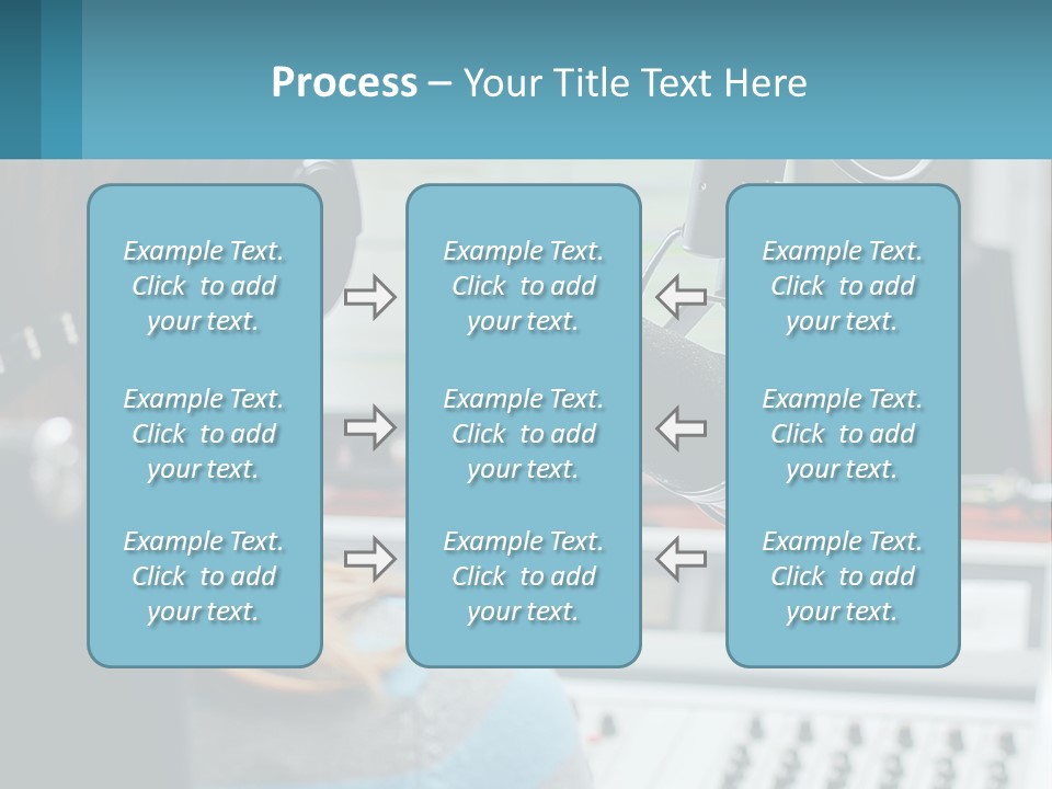 Blue Sky Green New PowerPoint Template