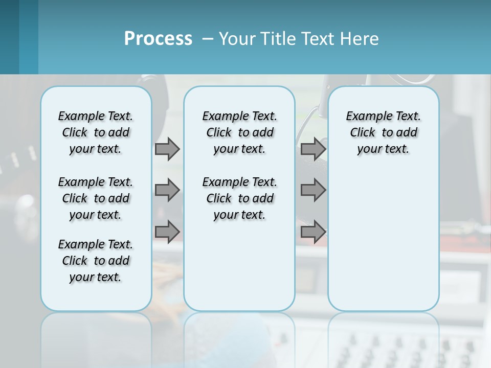Blue Sky Green New PowerPoint Template