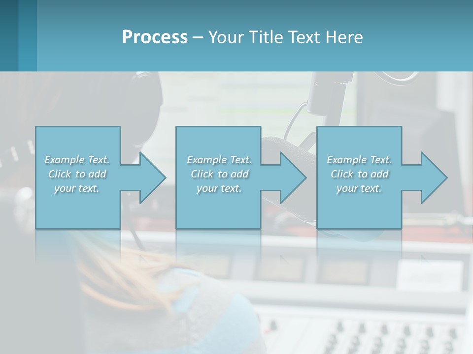 Blue Sky Green New PowerPoint Template
