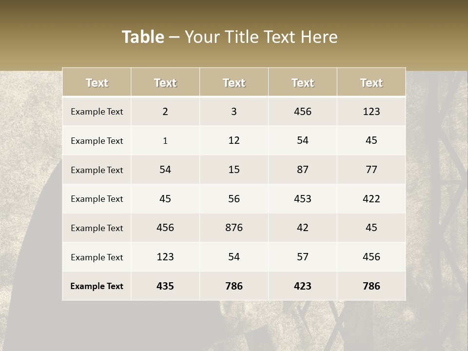 Model Business Residential PowerPoint Template