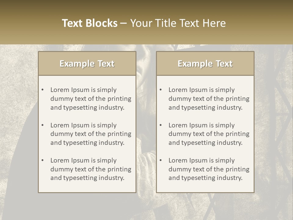 Model Business Residential PowerPoint Template