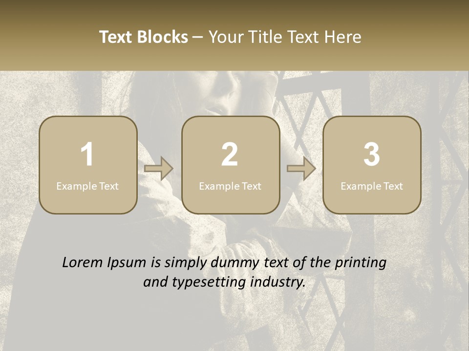 Model Business Residential PowerPoint Template