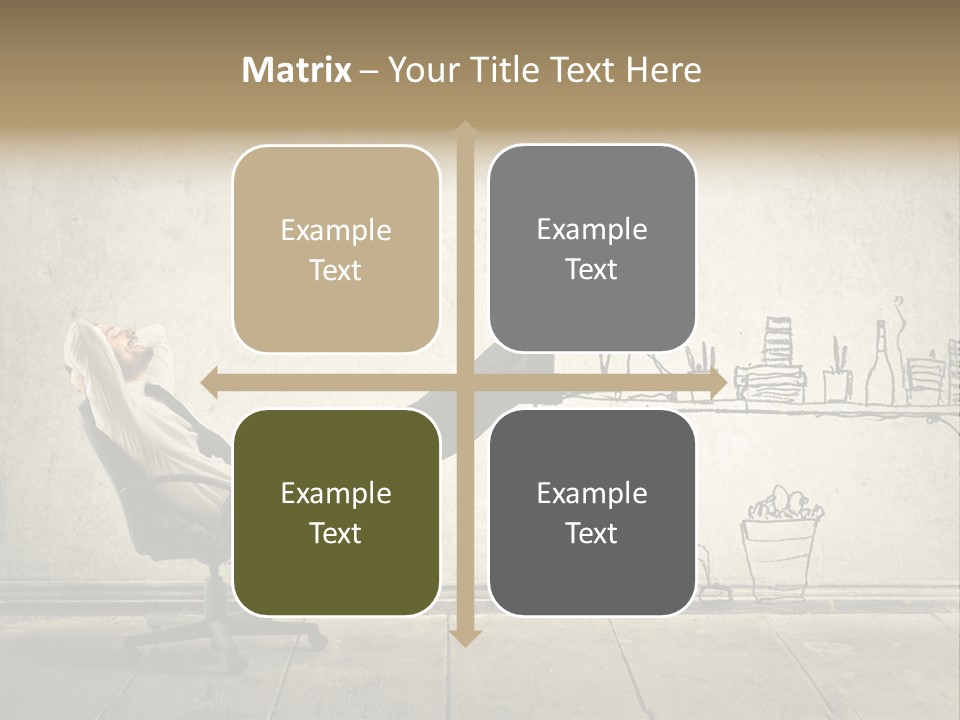 Man Construct Background PowerPoint Template