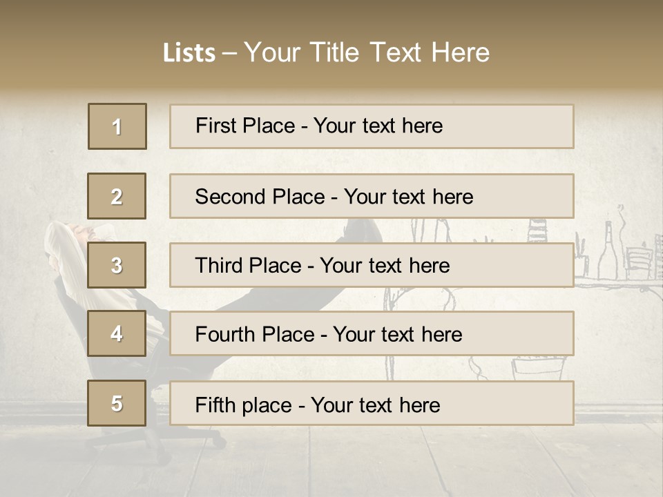 Man Construct Background PowerPoint Template
