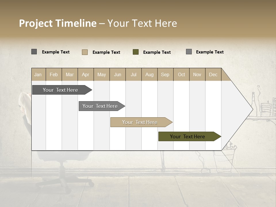 Man Construct Background PowerPoint Template