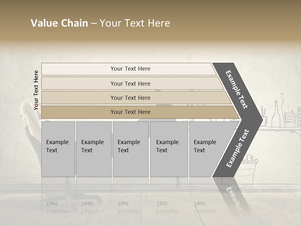 Man Construct Background PowerPoint Template
