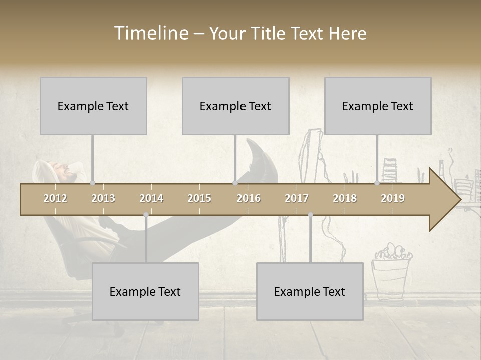 Man Construct Background PowerPoint Template