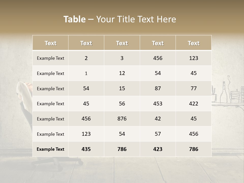 Man Construct Background PowerPoint Template