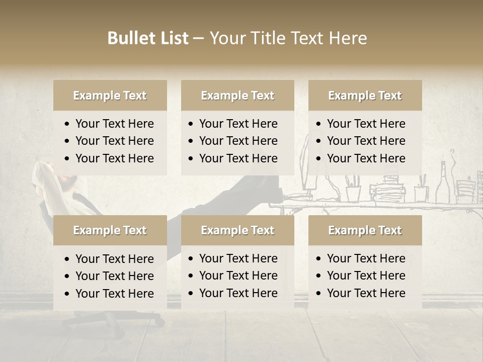 Man Construct Background PowerPoint Template