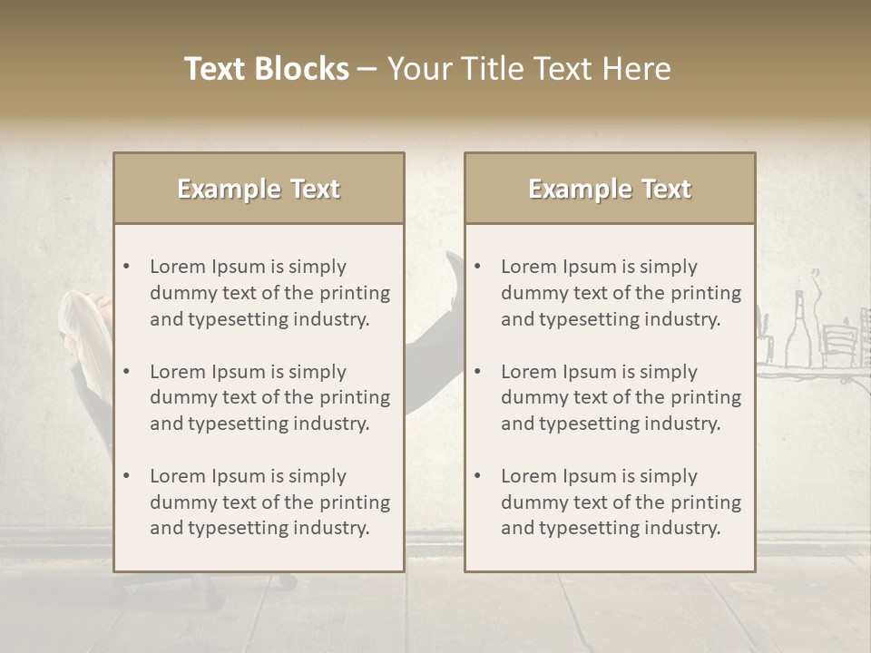 Man Construct Background PowerPoint Template