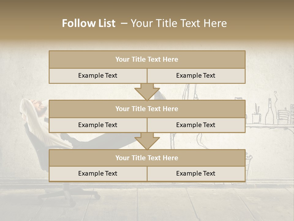 Man Construct Background PowerPoint Template
