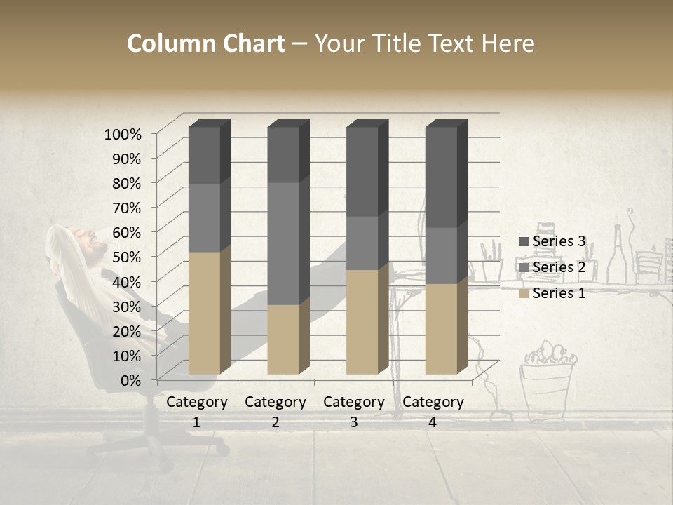Man Construct Background PowerPoint Template