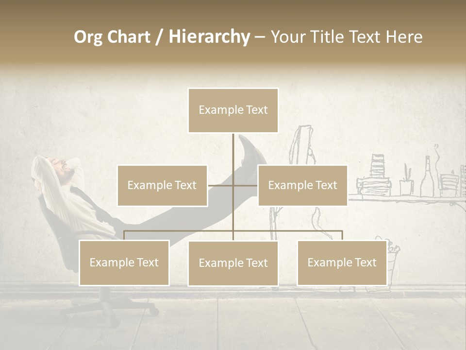 Man Construct Background PowerPoint Template