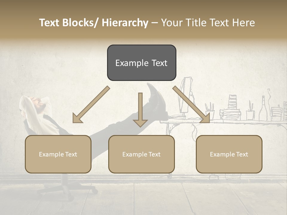 Man Construct Background PowerPoint Template