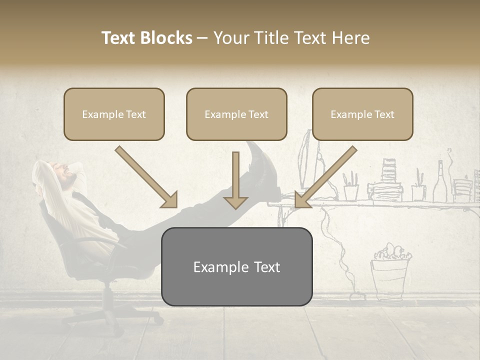 Man Construct Background PowerPoint Template
