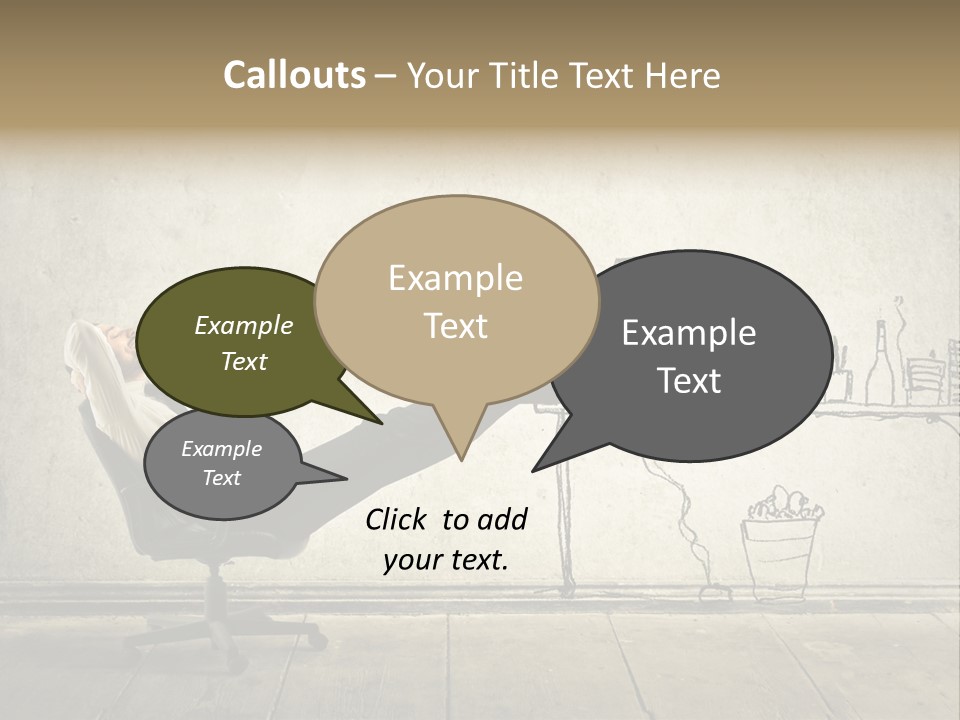 Man Construct Background PowerPoint Template