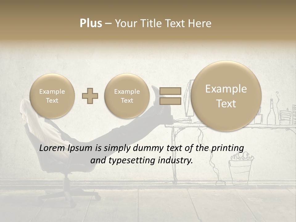 Man Construct Background PowerPoint Template