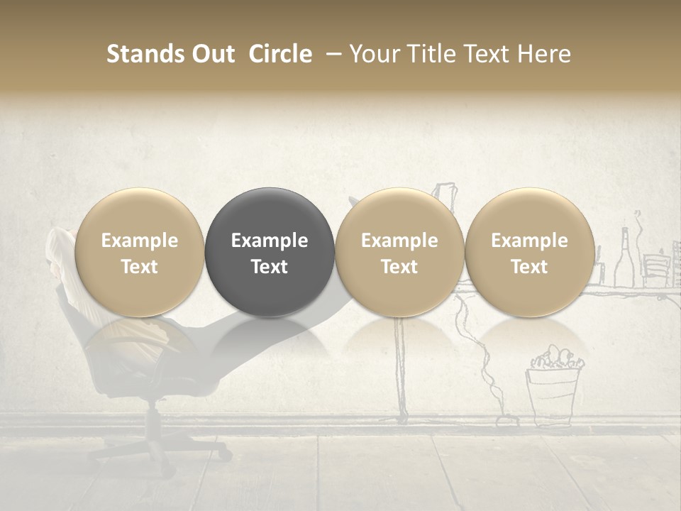 Man Construct Background PowerPoint Template