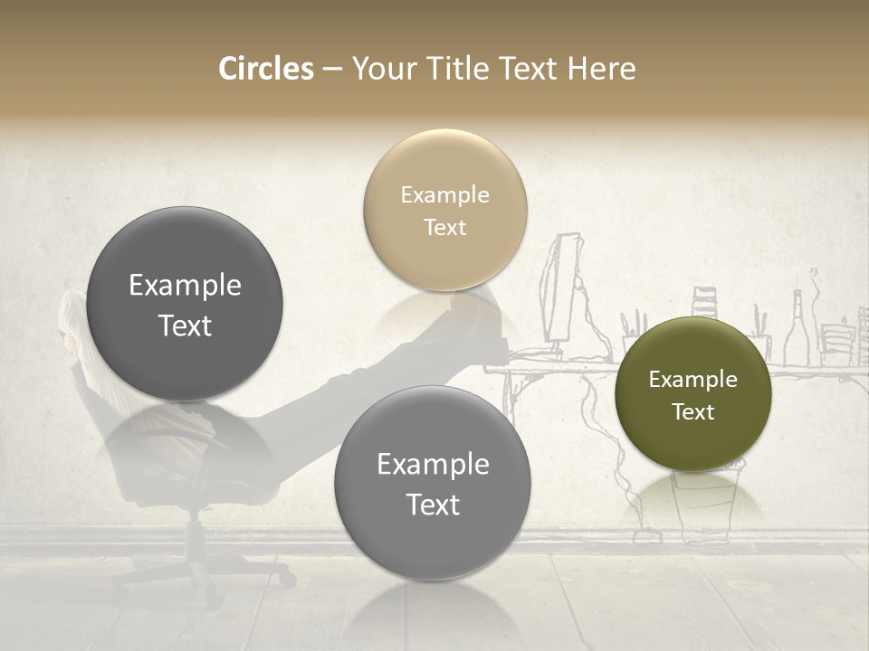 Man Construct Background PowerPoint Template