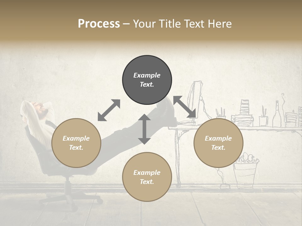 Man Construct Background PowerPoint Template