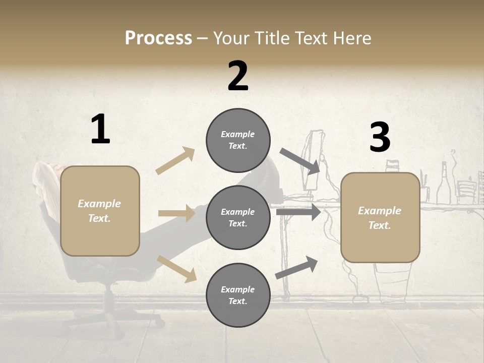 Man Construct Background PowerPoint Template