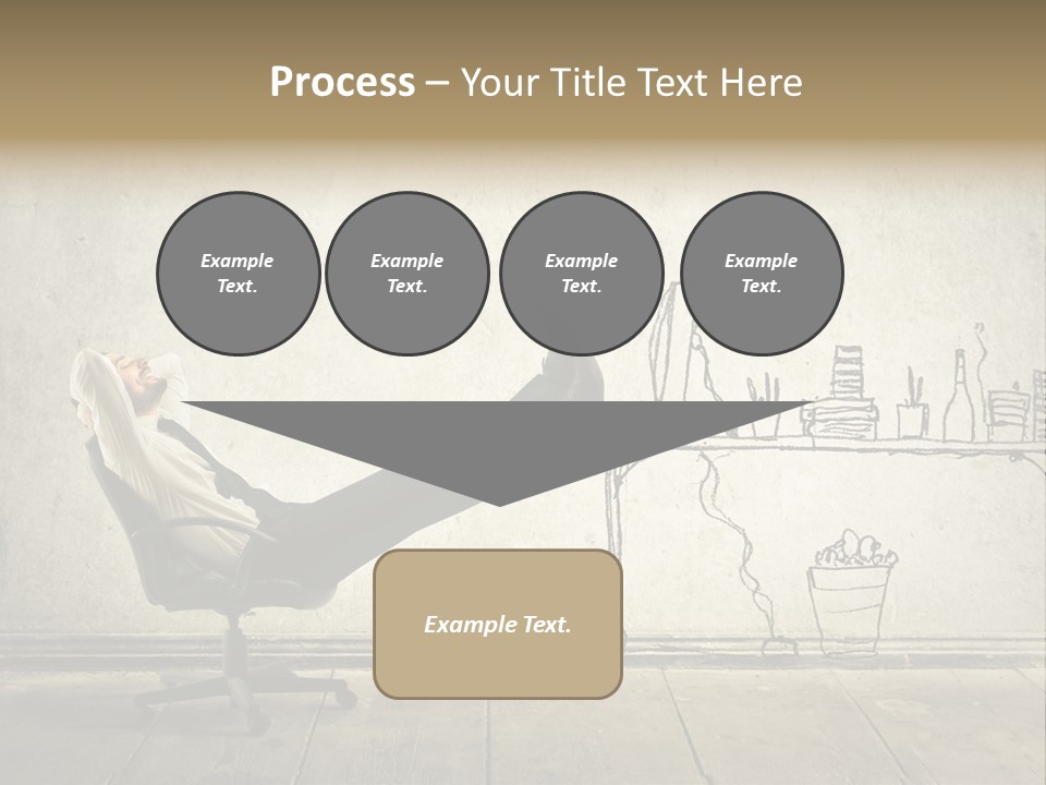 Man Construct Background PowerPoint Template