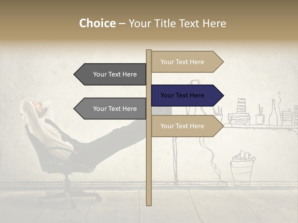 Man Construct Background PowerPoint Template