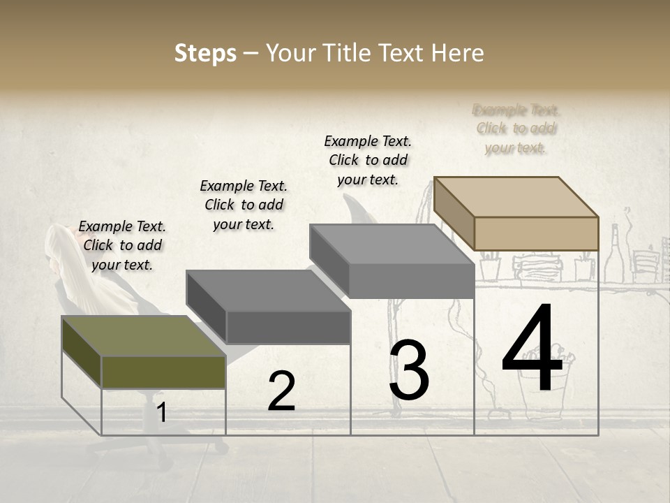 Man Construct Background PowerPoint Template