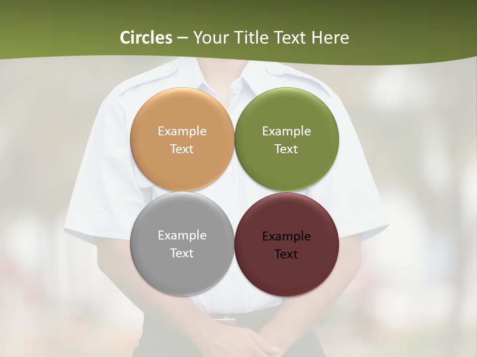 Background Agent Leaf PowerPoint Template