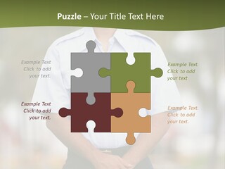 Background Agent Leaf PowerPoint Template