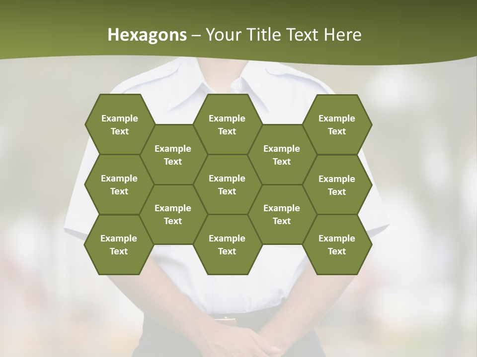 Background Agent Leaf PowerPoint Template