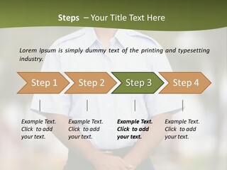 Background Agent Leaf PowerPoint Template