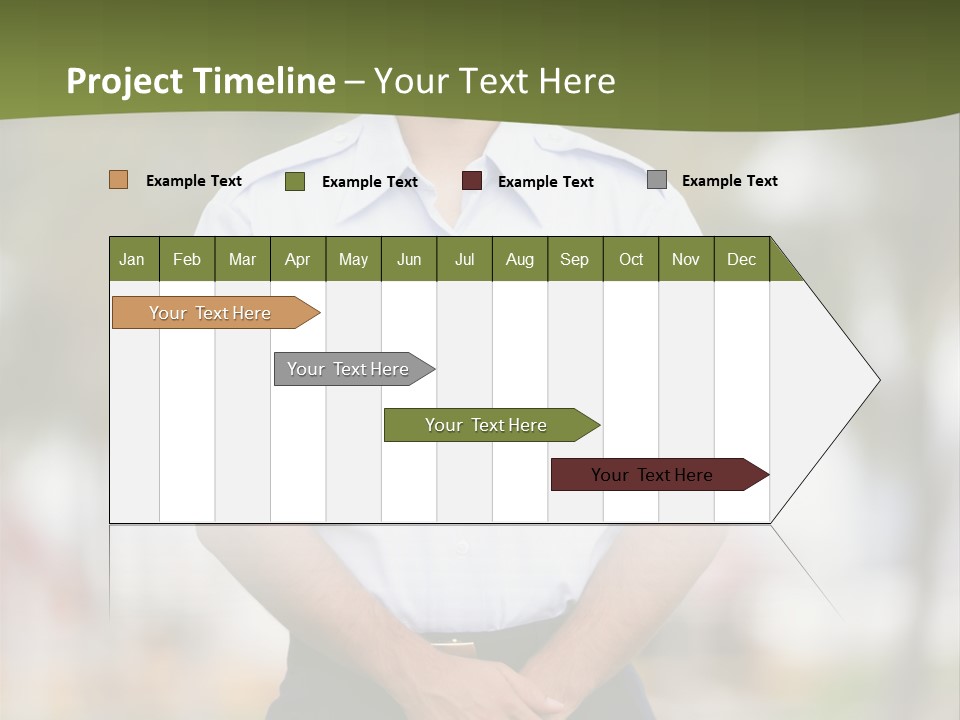 Background Agent Leaf PowerPoint Template
