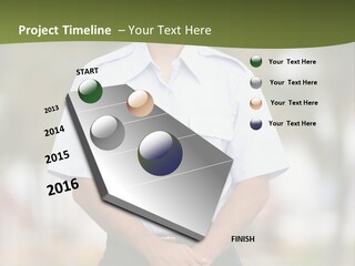 Background Agent Leaf PowerPoint Template