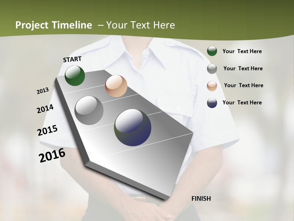 Background Agent Leaf PowerPoint Template