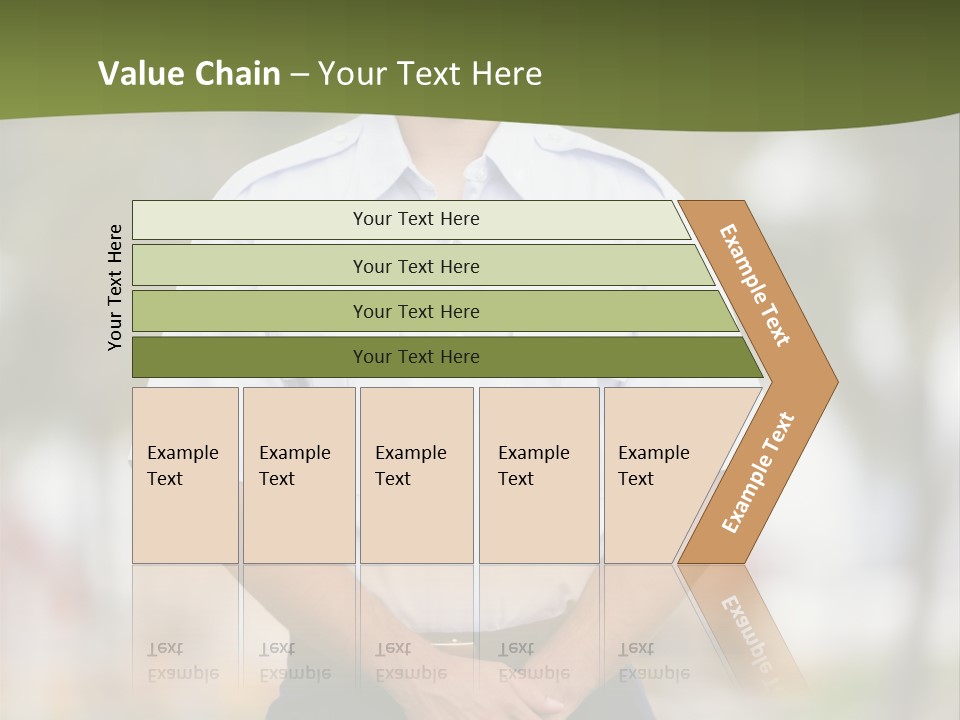 Background Agent Leaf PowerPoint Template