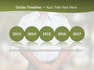 Background Agent Leaf PowerPoint Template