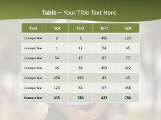 Background Agent Leaf PowerPoint Template