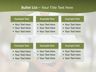 Background Agent Leaf PowerPoint Template