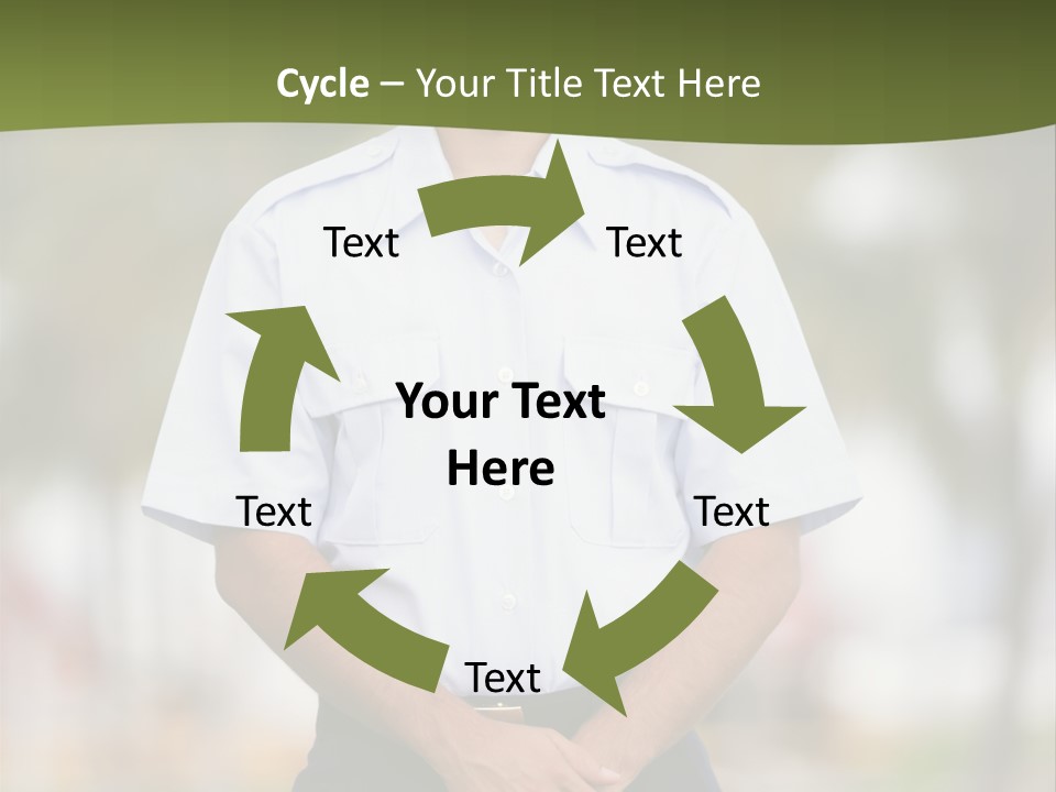 Background Agent Leaf PowerPoint Template