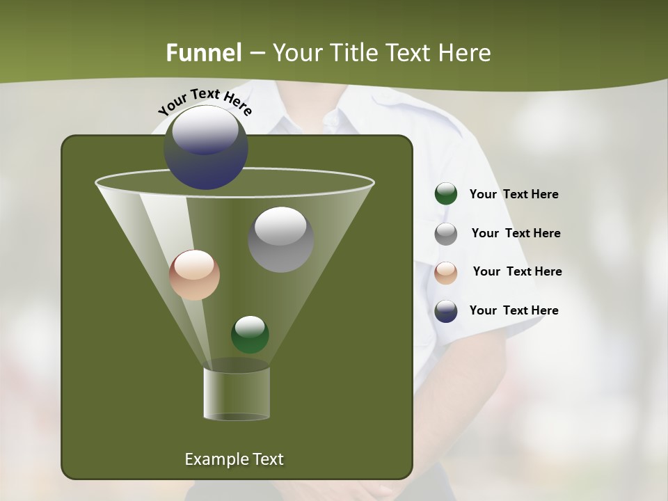 Background Agent Leaf PowerPoint Template