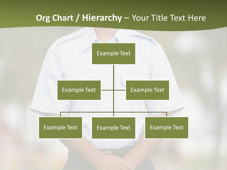 Background Agent Leaf PowerPoint Template