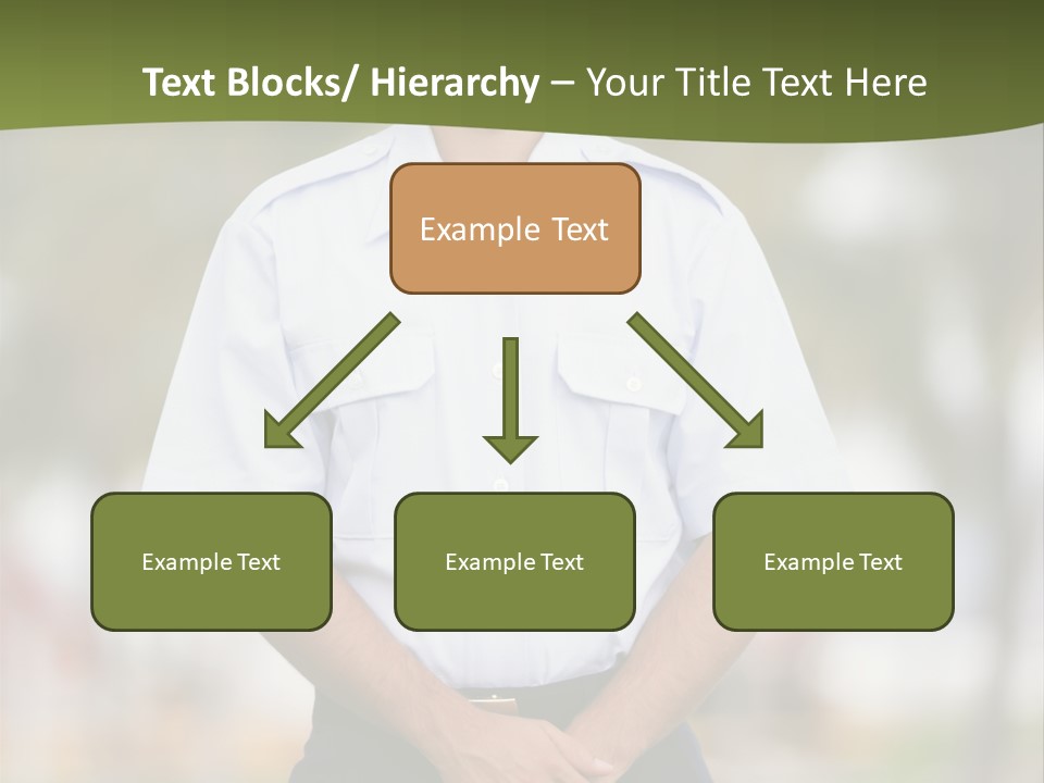 Background Agent Leaf PowerPoint Template