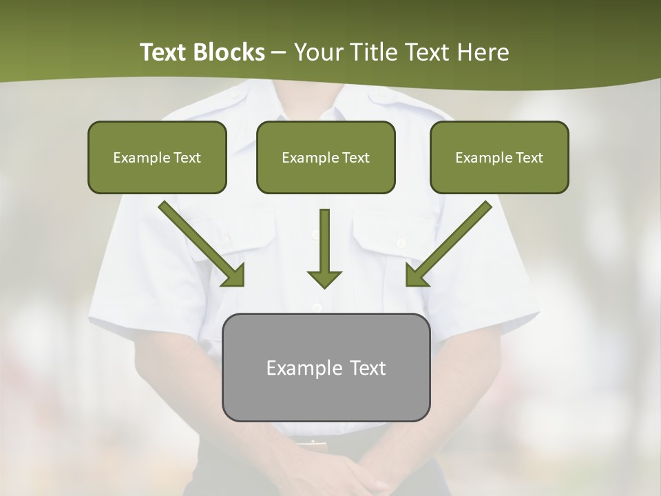 Background Agent Leaf PowerPoint Template