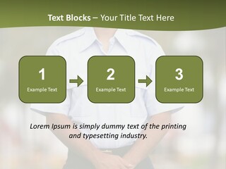 Background Agent Leaf PowerPoint Template