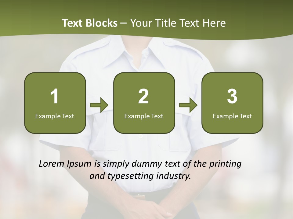 Background Agent Leaf PowerPoint Template