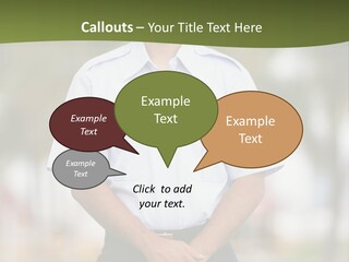 Background Agent Leaf PowerPoint Template