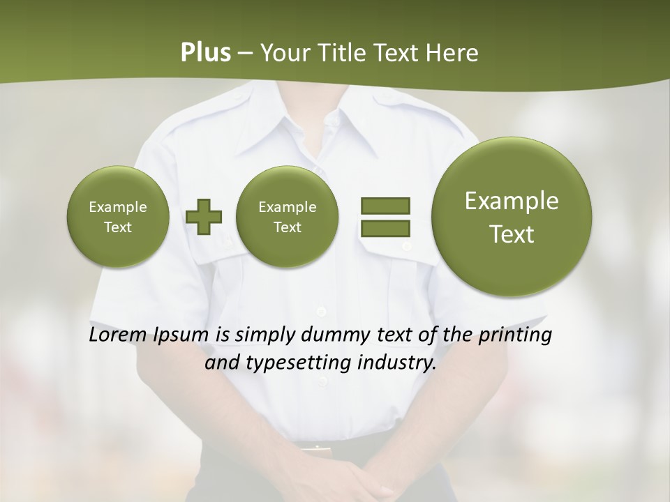 Background Agent Leaf PowerPoint Template